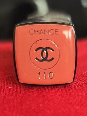 CHANEL Chance Lipstick 110 Coral Peach